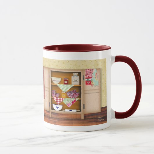 Mug Musique vintage de la cuisine (Droite)