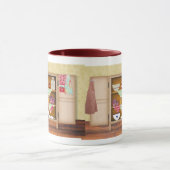 Mug Musique vintage de la cuisine (Centre)