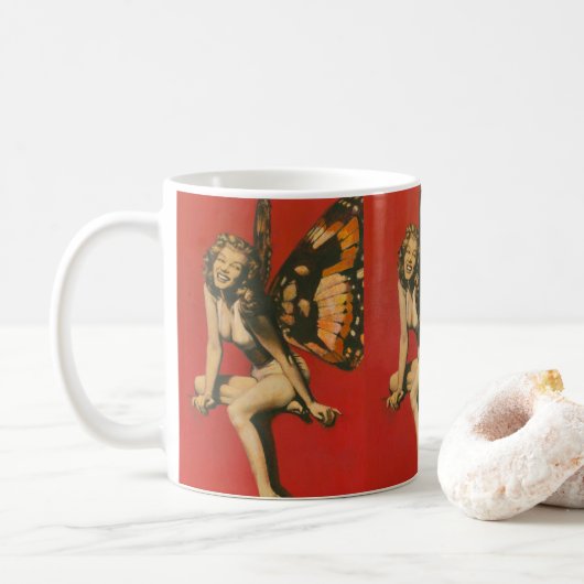 Mug Musique Vintage kitsch (Avec donut)