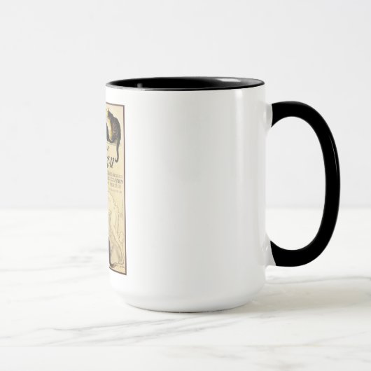 Mug Musique vintage publicitaire (Droite)