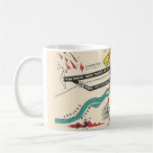 Mug Musique vintage Retro Reno Nevada (Gauche)