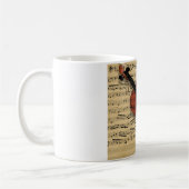 Mug Musique Vintage violon (Gauche)