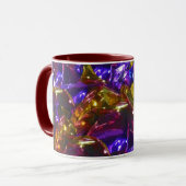 Mug Musique violette dorée (Devant gauche)