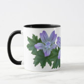 Mug Musique violette Fleur sauvage (Gauche)