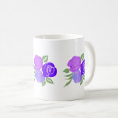 Mug Musique violette Rose (Devant droit)