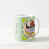 Mug Musique vocale principale de l'école (Devant droit)