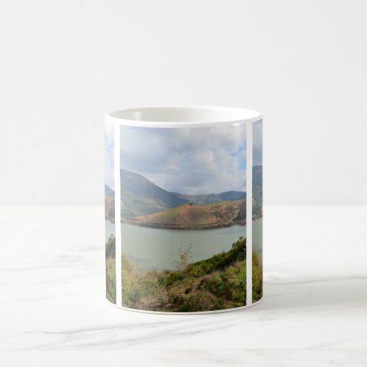 Mug Musique vue lac d'automne (Centre)