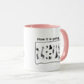 Mug Musique Western blot réalité (Devant droit)