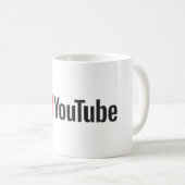Mug Musique Youtube de haute qualité (Devant droit)