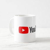 Mug Musique Youtube de haute qualité (Devant gauche)