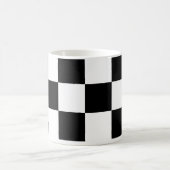 Mug Musiques en damier noir et blanc (Centre)
