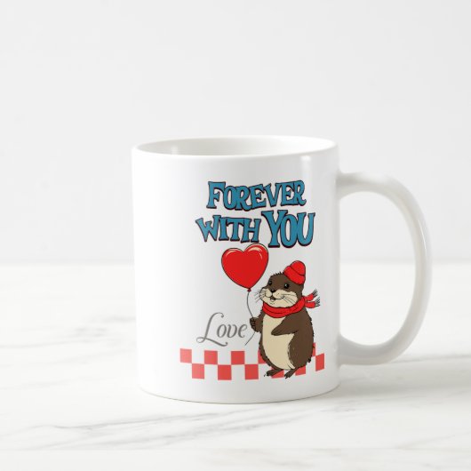 Mug Muskrat Love Forever With You  (Droite)