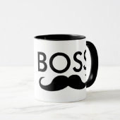 Mug Mustache de café BOSS (Devant droit)