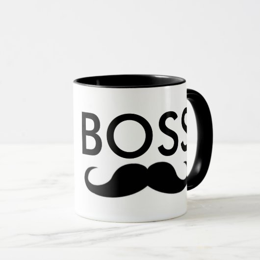 Mug Mustache de café BOSS (Devant droit)