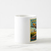 Mug Mustang au-dessus de la Hollande (Centre)