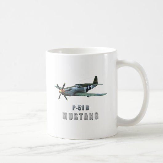 Mug Mustang de P-51 B (Droite)