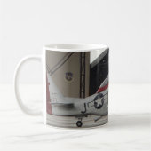 Mug Mustang du dos en forme de losange P-51 (Gauche)