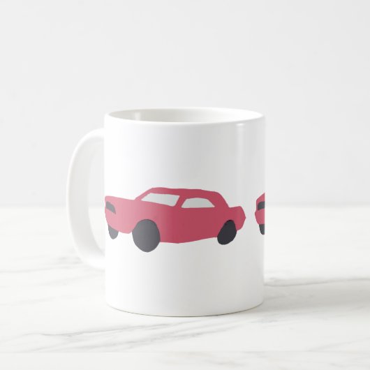 Mug Mustang du rouge '65 (Devant gauche)