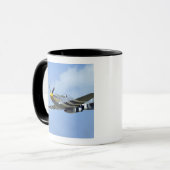 Mug Mustang nord-américain de P-51D, petit cheval (Devant gauche)