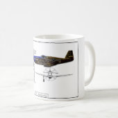 Mug Mustang P51 (Devant droit)