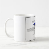 Mug Mustang P51 (Gauche)