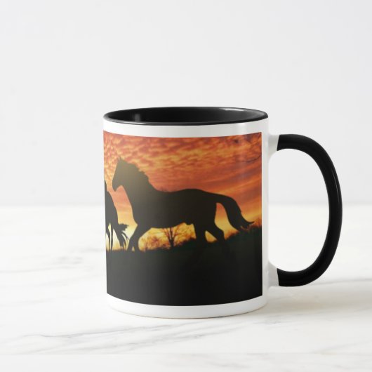 Mug Mustangs sauvages (Droite)