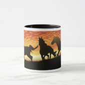 Mug Mustangs sauvages (Centre)