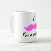 Mug mustash, I, vous une question (Devant gauche)