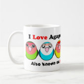 Mug Mutations de couleur de perruche (Gauche)