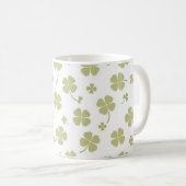Mug Muted Sage Green Lucky Charm Personalized (Devant droit)