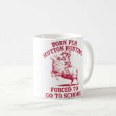 Mug Mutton Busting School Quote Sheep Riding Rodeo (Devant droit)