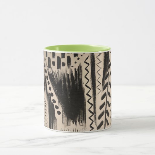 Mug Muzes with Mar Abstract (Centre)