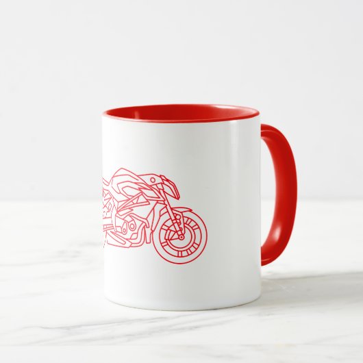 Mug MV Agusta Brutsta 1000RR Neon (Devant droit)