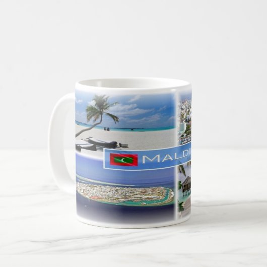Mug MV Maldives - Malè - (Devant gauche)