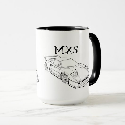 Mug mx5. (Devant droit)