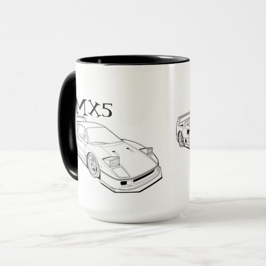 Mug mx5. (Devant gauche)