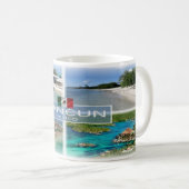 Mug MX Mexique - Cancun - (Devant droit)