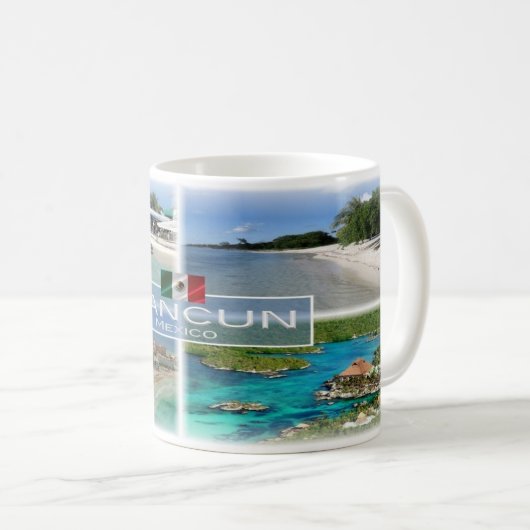 Mug MX Mexique - Cancun - (Devant droit)