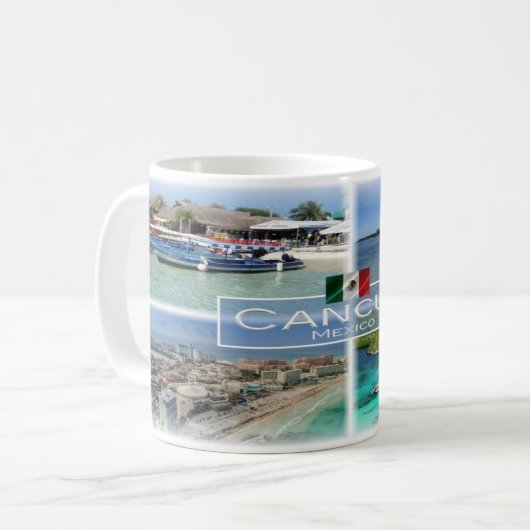 Mug MX Mexique - Cancun - (Devant gauche)