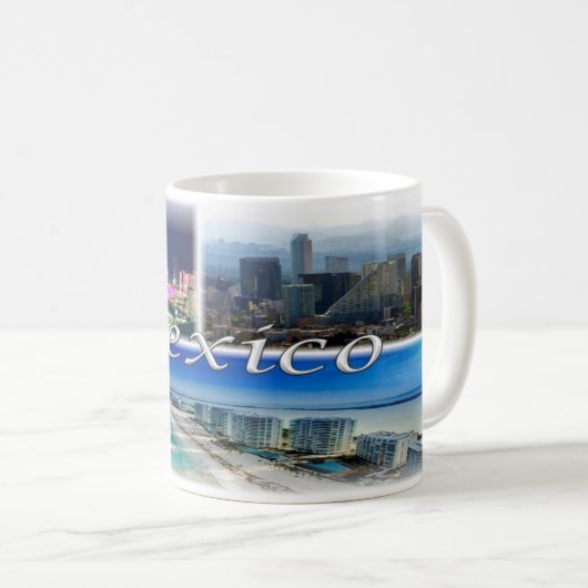 Mug MX Mexique - Monterrey - (Devant droit)