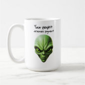 Mug "My alien and My playlist" music vibes design (Gauche)