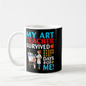 Mug My Art Teacher Survived 67 Days Of Me Student Back (Gauche)