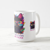 MUG MY AURA SAYS (Devant droit)