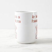 Mug My Barber is on Permanent Vacation (red) (Centre)