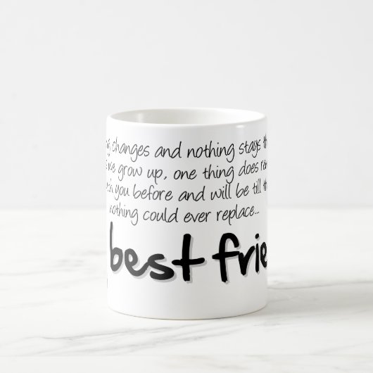 Mug My best friend (Centre)