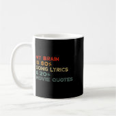 Mug My Brain Is 80% Song Lyrics &amp; 20% Movie Quotes (Gauche)