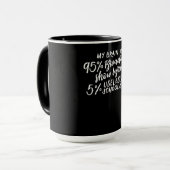 Mug My Brain Is 95 Broadway Lyrics Fun Drama Actor (Devant gauche)