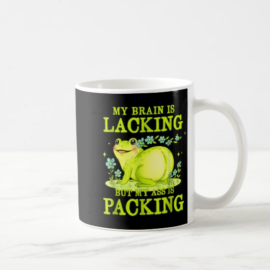 Mug My Brain Is Lacking Funny Unhinged Adult Meme Brai (Droite)