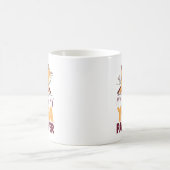 Mug "My Cat is My Yoga Partner" Drôle (Centre)