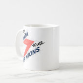 Mug My Data Over Your Opinions | Custom Office Joke (Devant gauche)